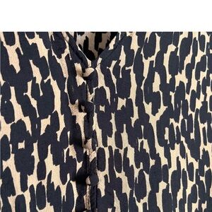 Zara Tunic Shift Animal Print Dress Size XS